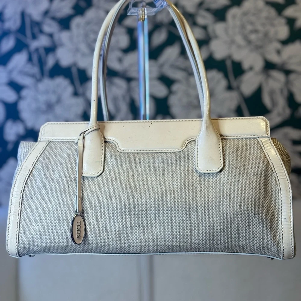 Tod's Cream Satchel Bag - Picture 4 of 11